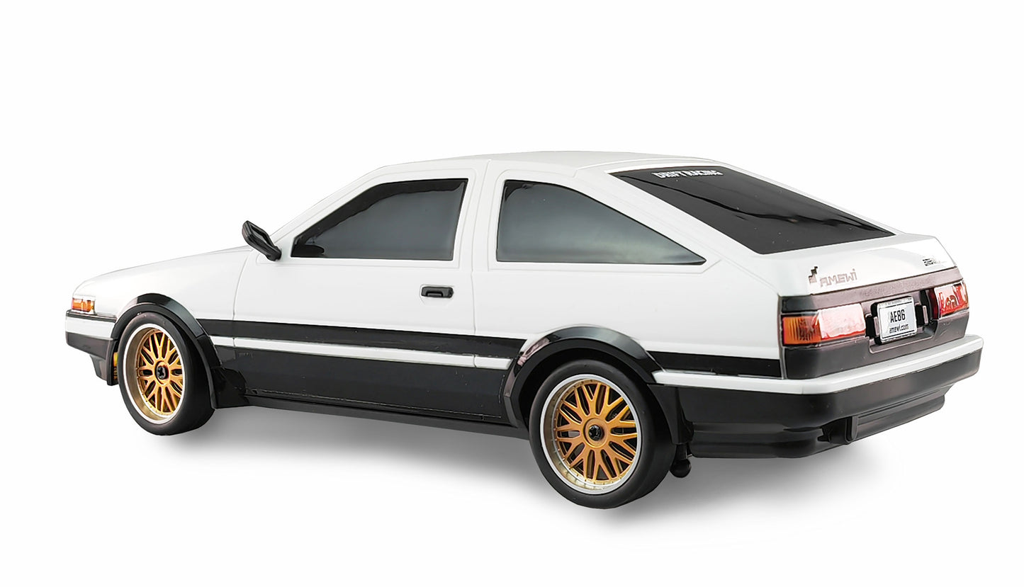 AE86 Sprinter Trueno Scale Drift Racing Car 1:18 RTR White