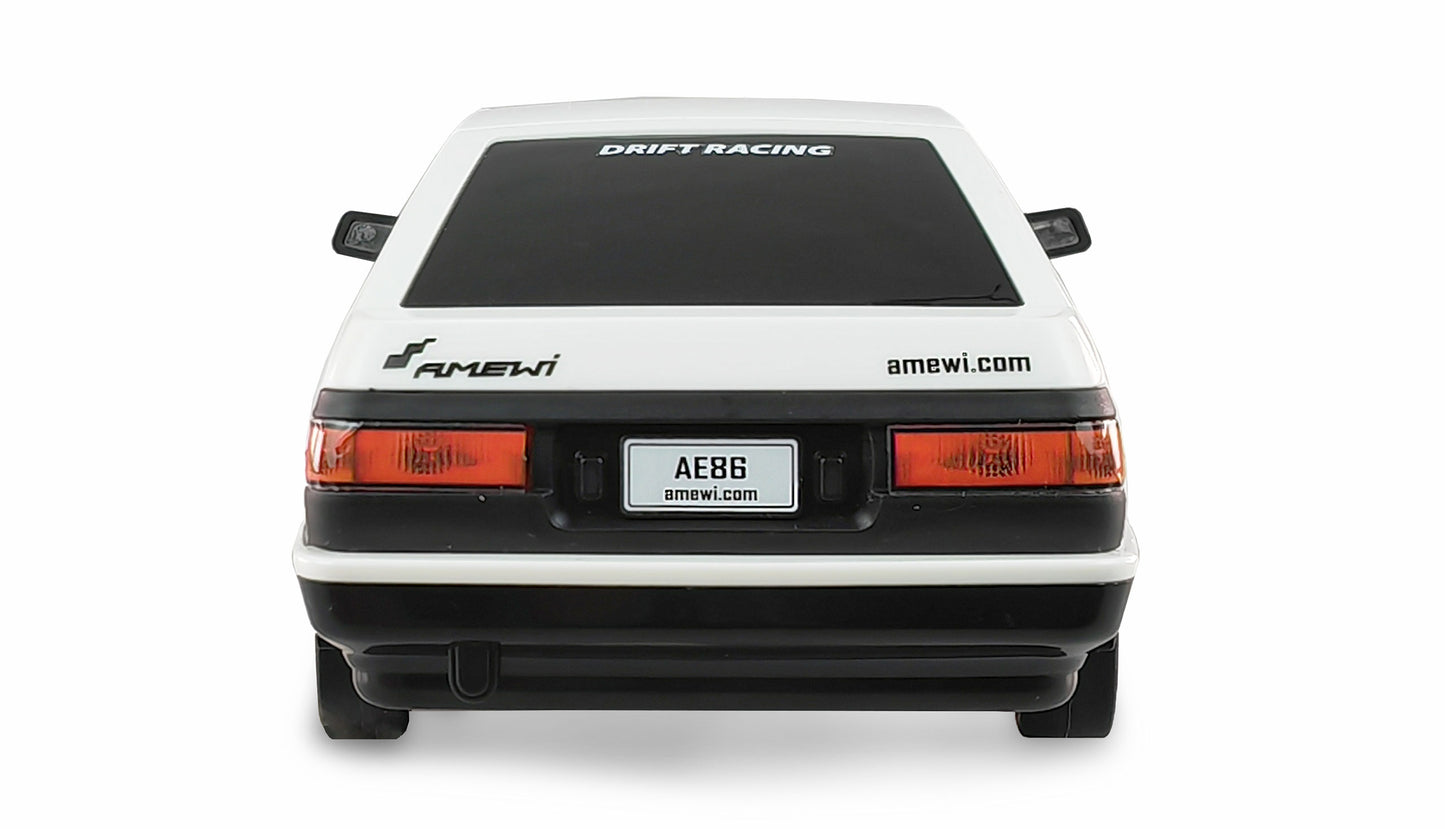AE86 Sprinter Trueno Scale Drift Racing Car 1:18 RTR White