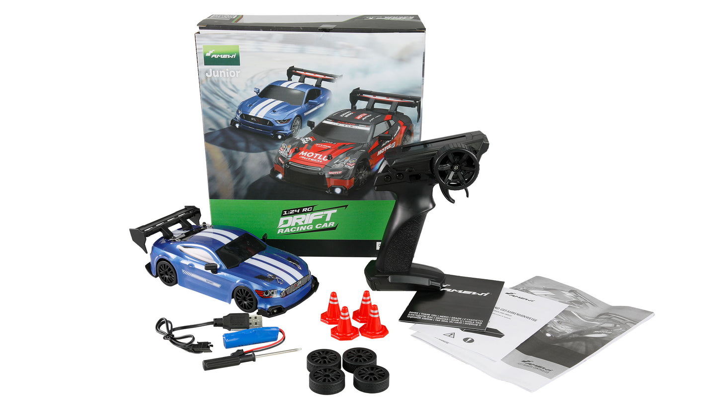 Drift Racing Car 4WD 1:24 RTR Blue