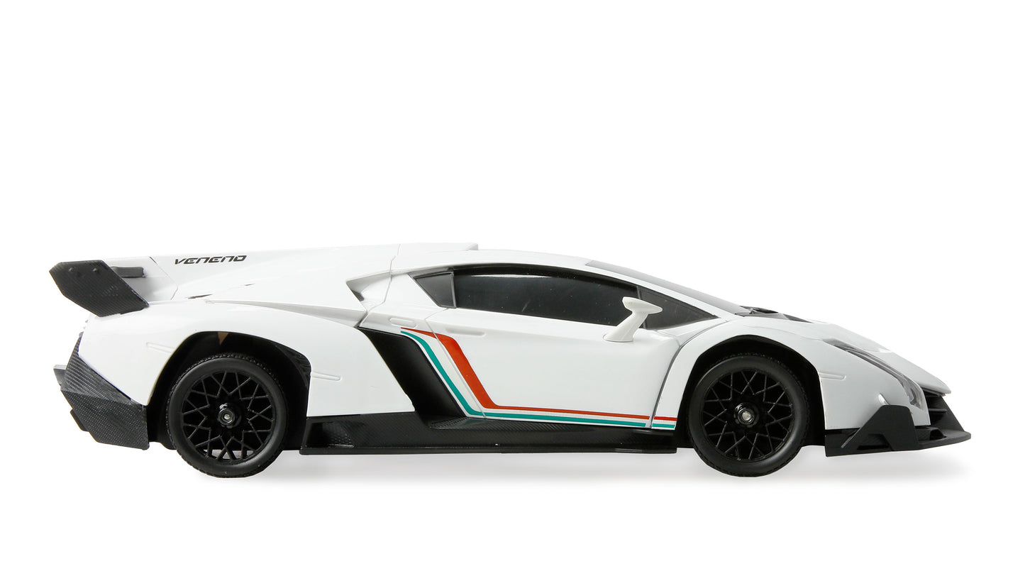 Lamborghini Veneno Drift Car 1:18 RTR White