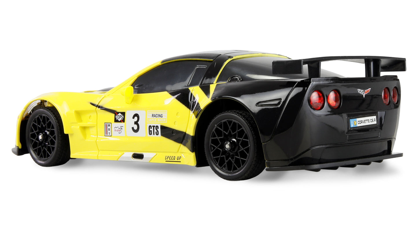 Corvette C6.R Drift Car 1:18 RTR Yellow