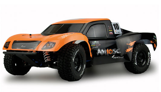 AM10SC V2 Short Course Truck Brushless 4WD 1:10 RTR Orange/Black