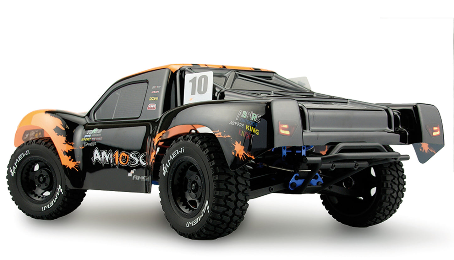 AM10SC V2 Short Course Truck Brushless 4WD 1:10 RTR Orange/Black