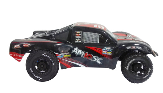 AM10SC V2 Short Course Truck Brushless 4WD 1:10 RTR Red/Black