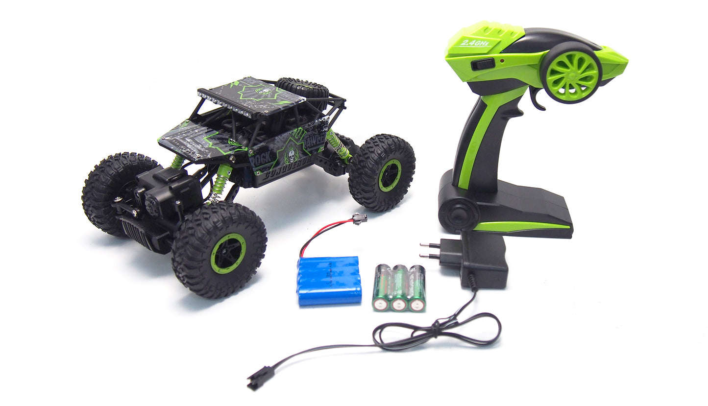 Conqueror "Green" Rock Crawler 4WD 1:18 RTR