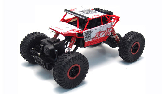 Conqueror "White-Red" Rock Crawler 4WD 1:18 RTR