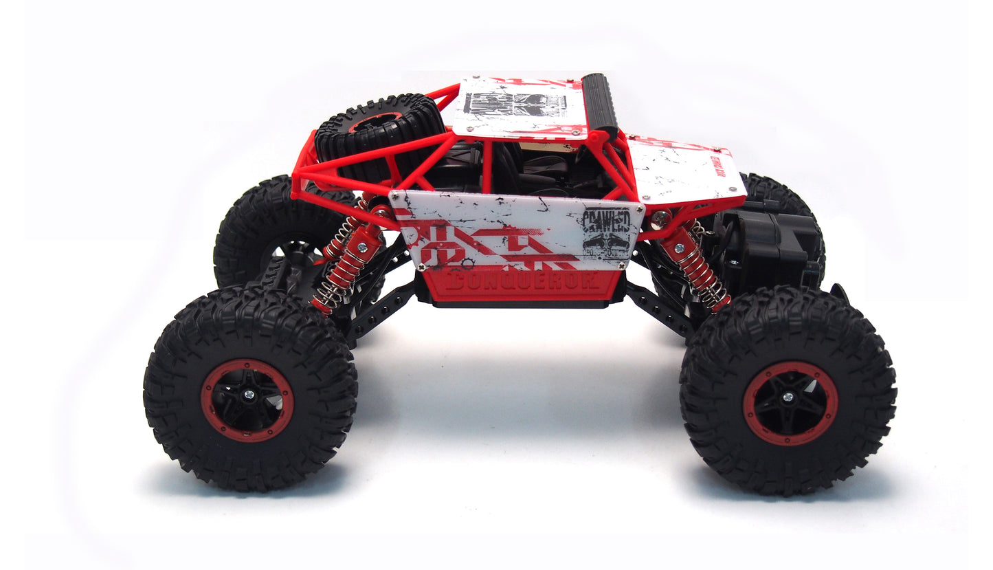 Conqueror "White-Red" Rock Crawler 4WD 1:18 RTR