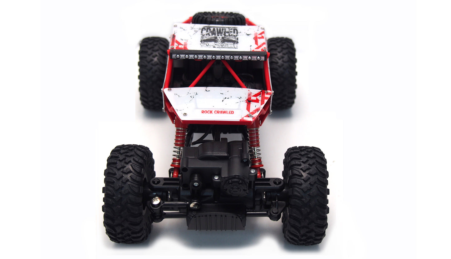 Conqueror "White-Red" Rock Crawler 4WD 1:18 RTR
