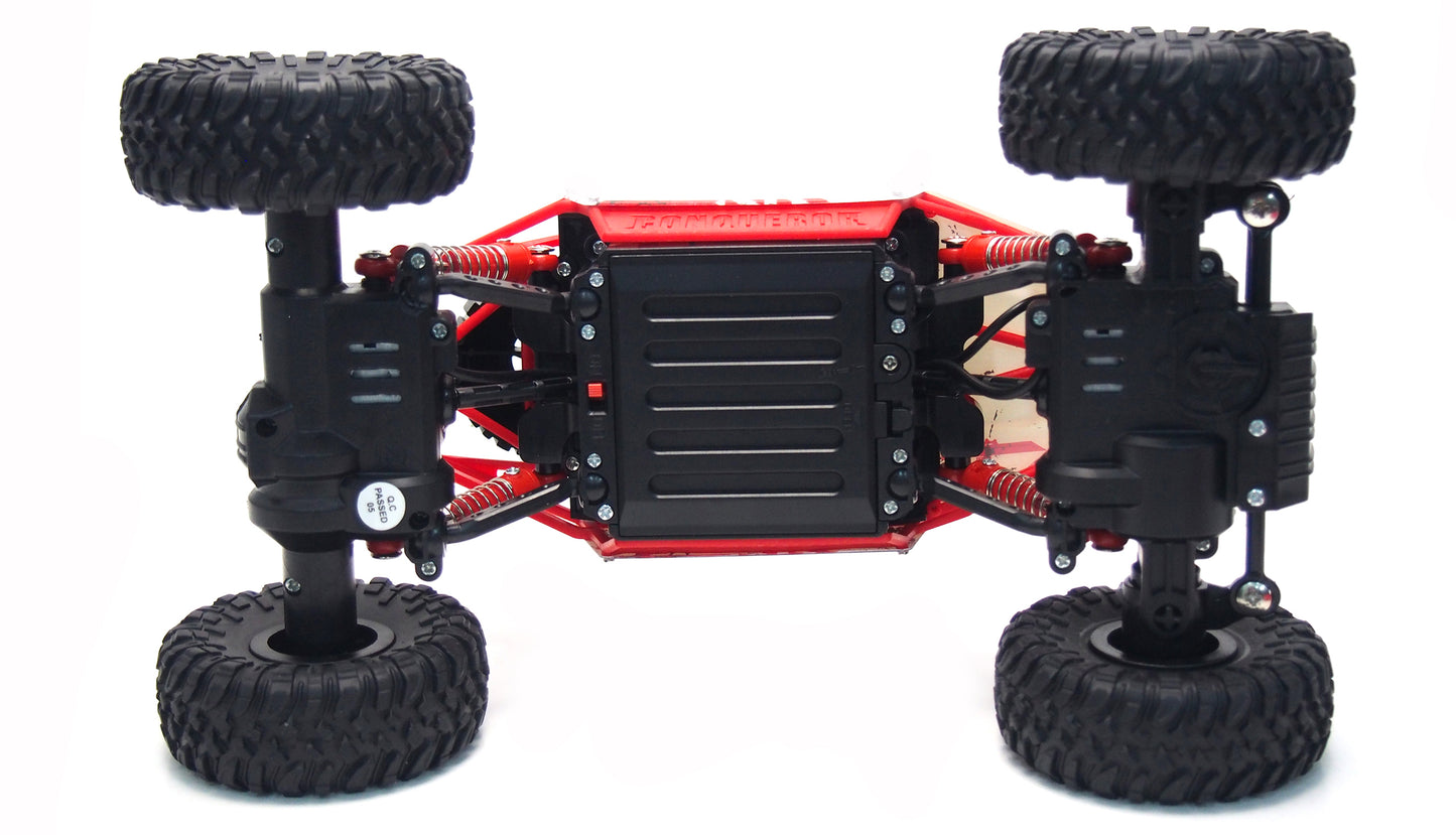 Conqueror "White-Red" Rock Crawler 4WD 1:18 RTR