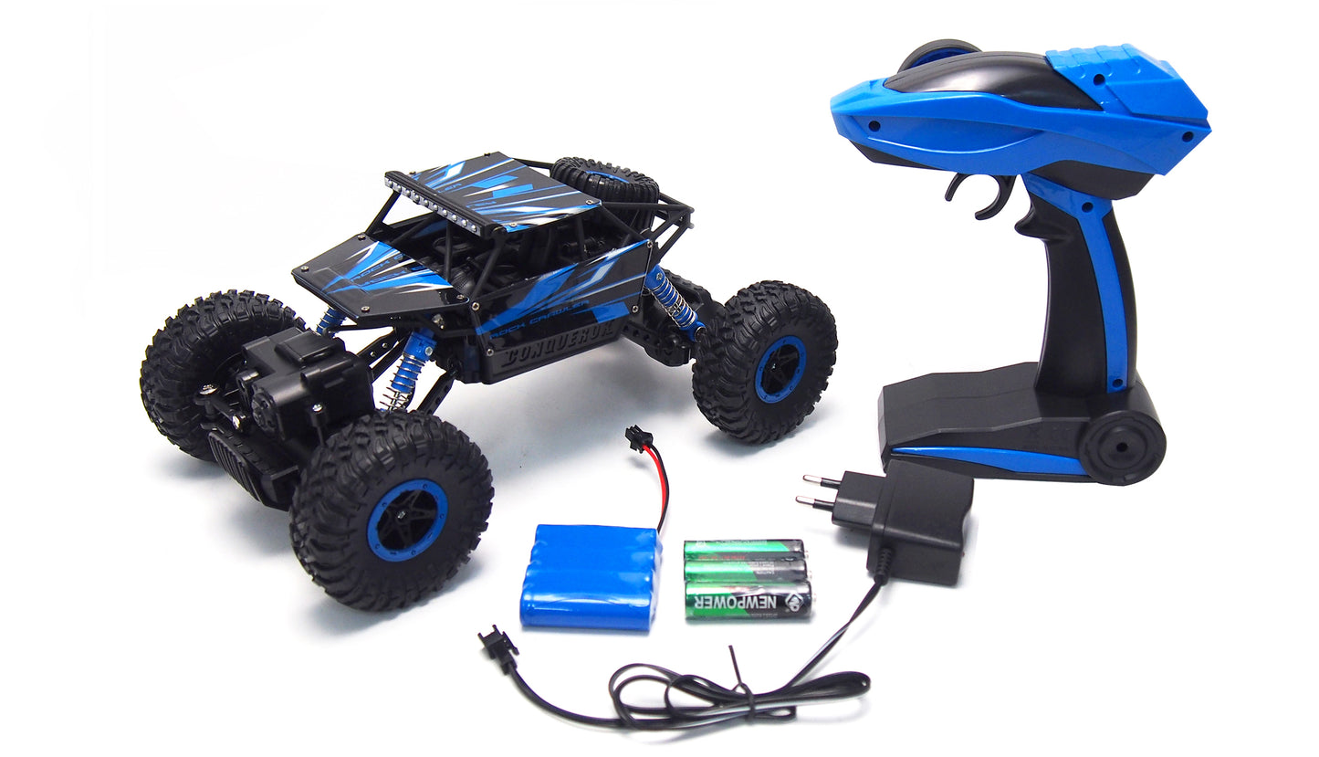 Conqueror "Blue" Rock Crawler 4WD 1:18 RTR