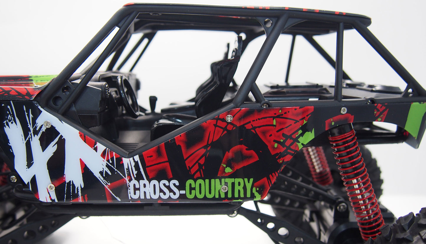 Crazy Rock Crawler "Red" 4WD 1:10 RTR