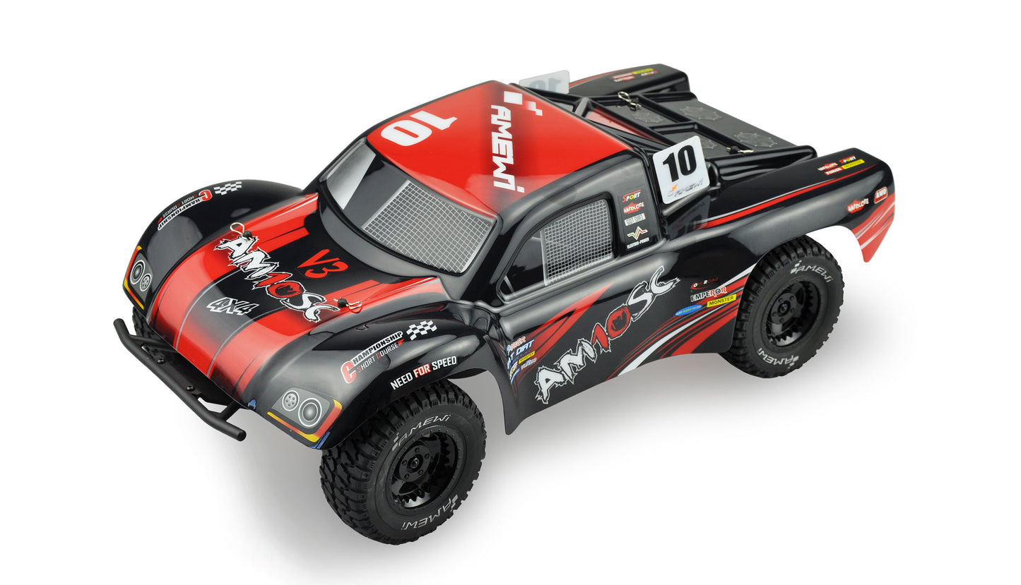 AMXRacing AM10SC V3 Short Course Truck 1:10 RTR Red/Black