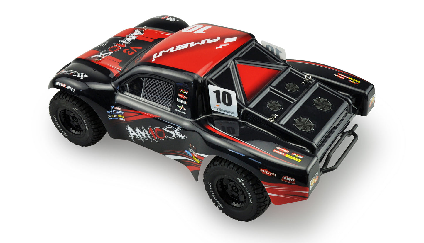 AMXRacing AM10SC V3 Short Course Truck 1:10 RTR Red/Black