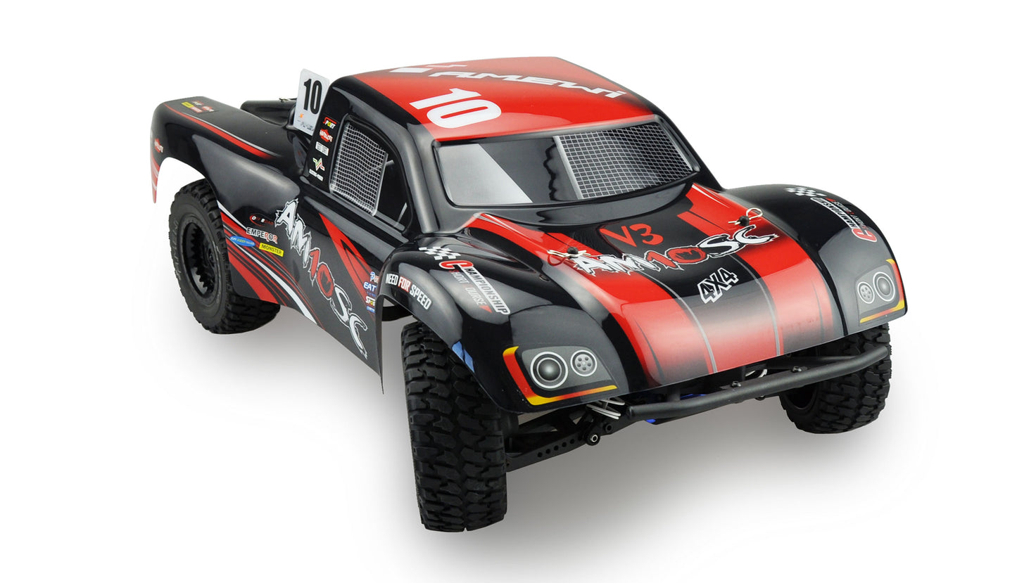 AMXRacing AM10SC V3 Short Course Truck 1:10 RTR Red/Black