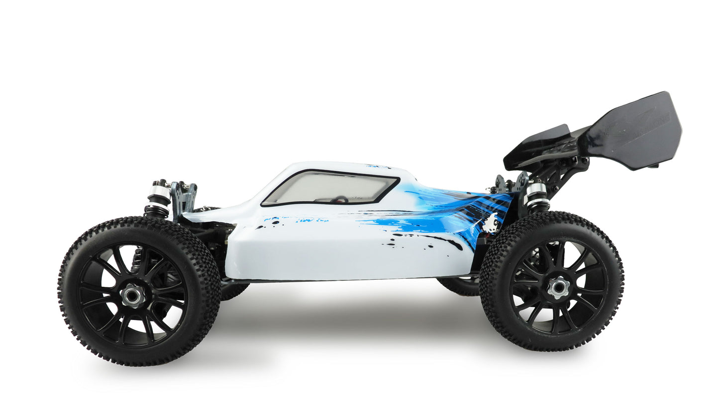 Planet PRO Buggy 4WD 1:8 RTR White-Blue