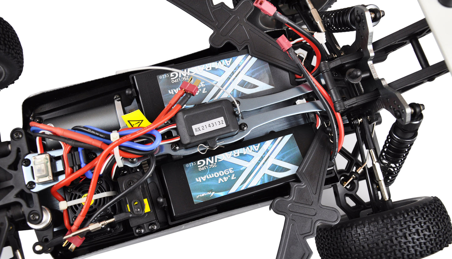 Planet PRO Buggy 4WD 1:8 RTR White-Blue