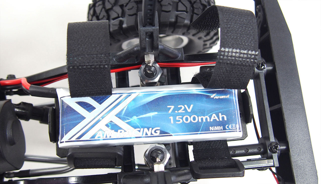 AMXRock Cruiser 4WD 1:10 RTR silbergrau