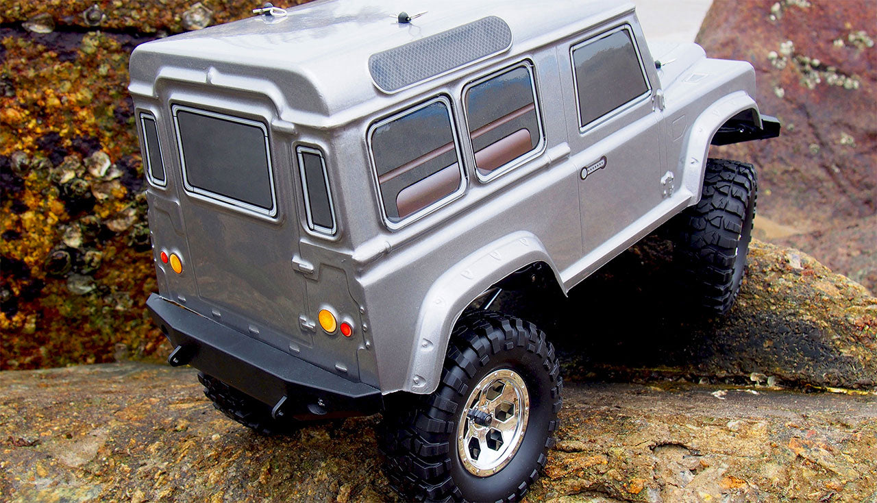 AMXRock Cruiser 4WD 1:10 RTR silbergrau