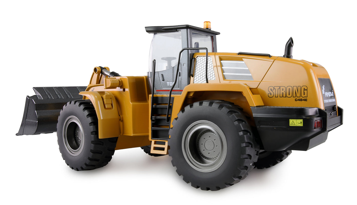 Wheel Loader G484E Teilmetall Licht, Sound 1:14 RTR Yellow