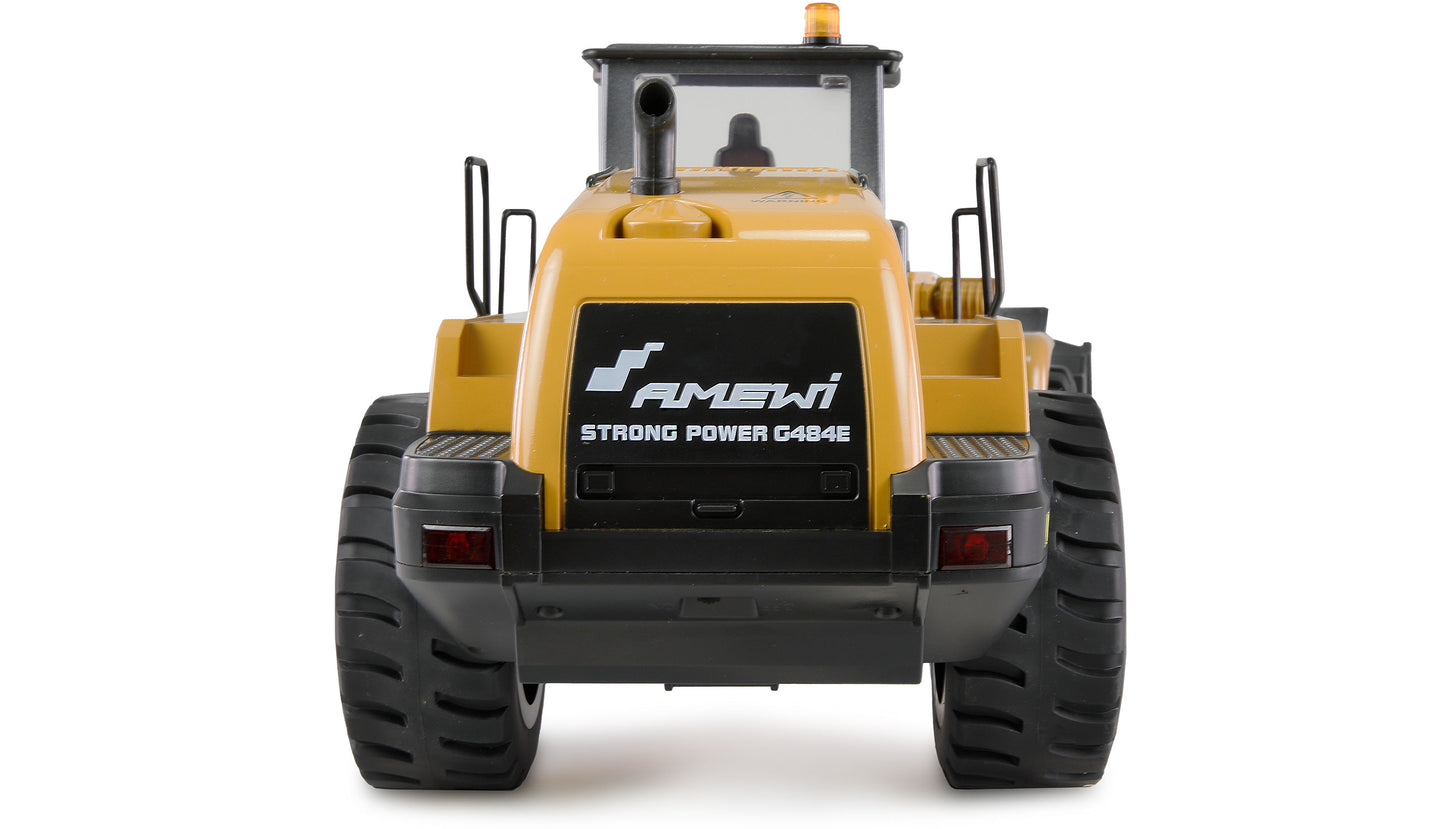 Wheel Loader G484E Teilmetall Licht, Sound 1:14 RTR Yellow
