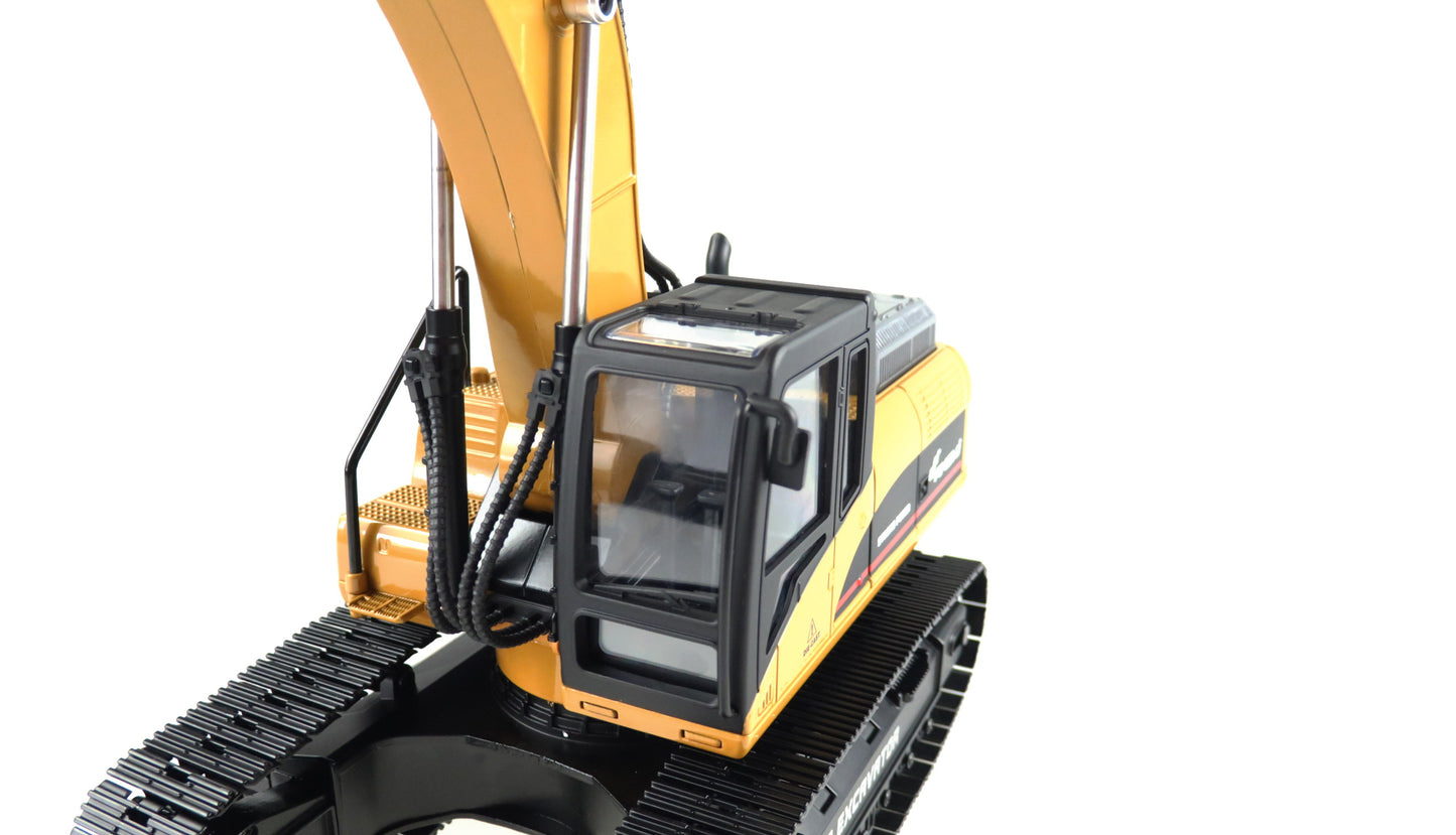 G704E Vollmetall Excavator im Lederoptik-Koffer 1:14 RTR