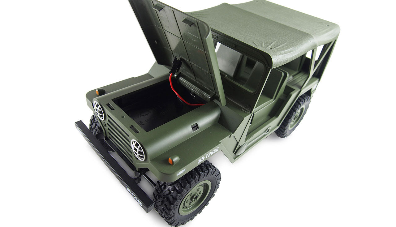 U.S. Militär Off-Road Vehicle 4WD 1:14 RTR militärgrün