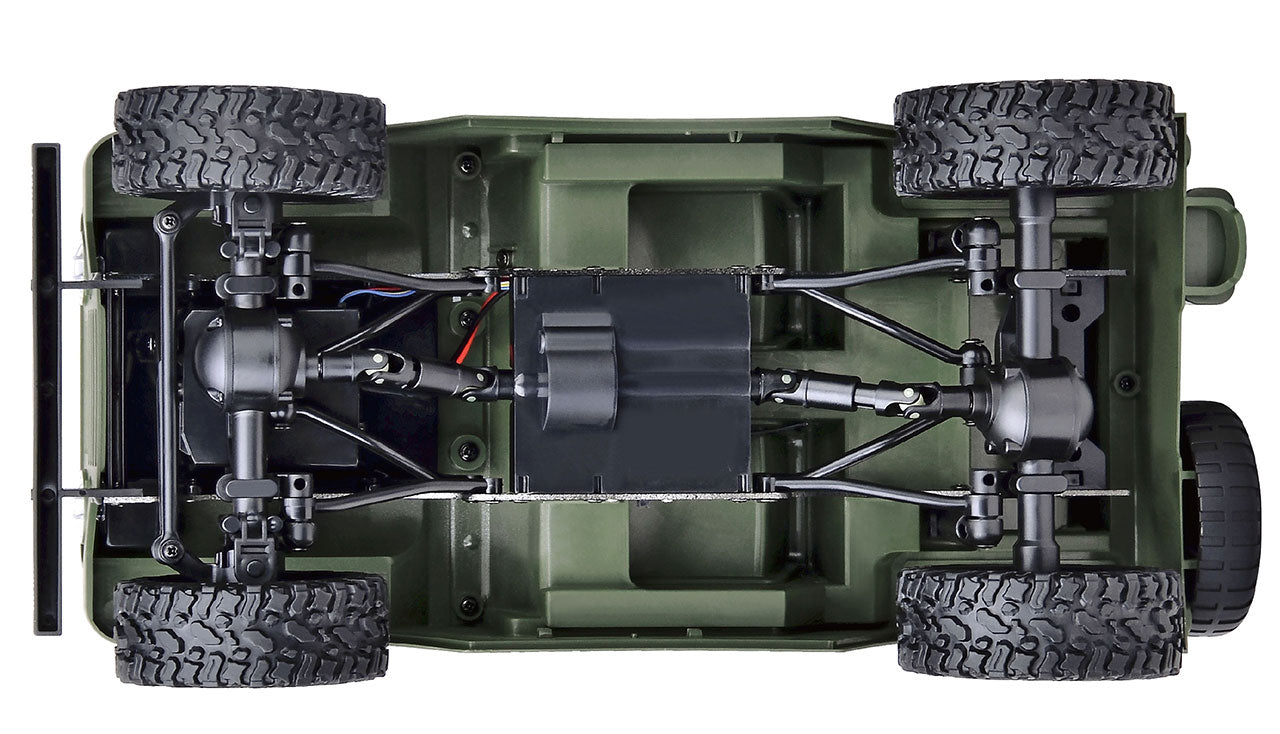 U.S. Militär Off-Road Vehicle 4WD 1:14 RTR militärgrün