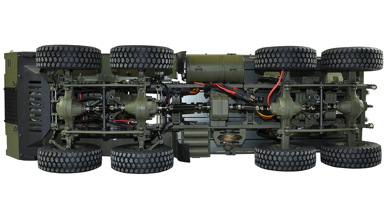 U.S. Militär Truck 8x8 With Ladefläche 1:12 RTR militärgrün