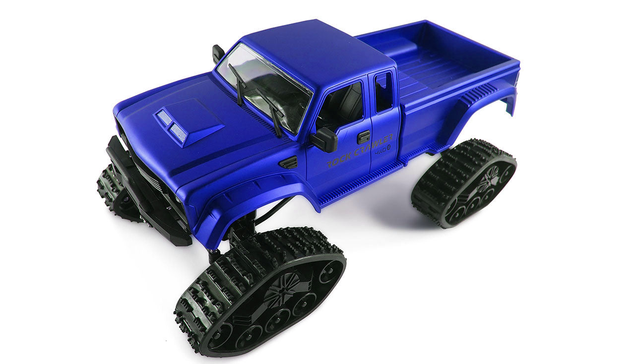 Pick-up Truck With Rädern & Ketten 4WD 1:16 RTR Blue