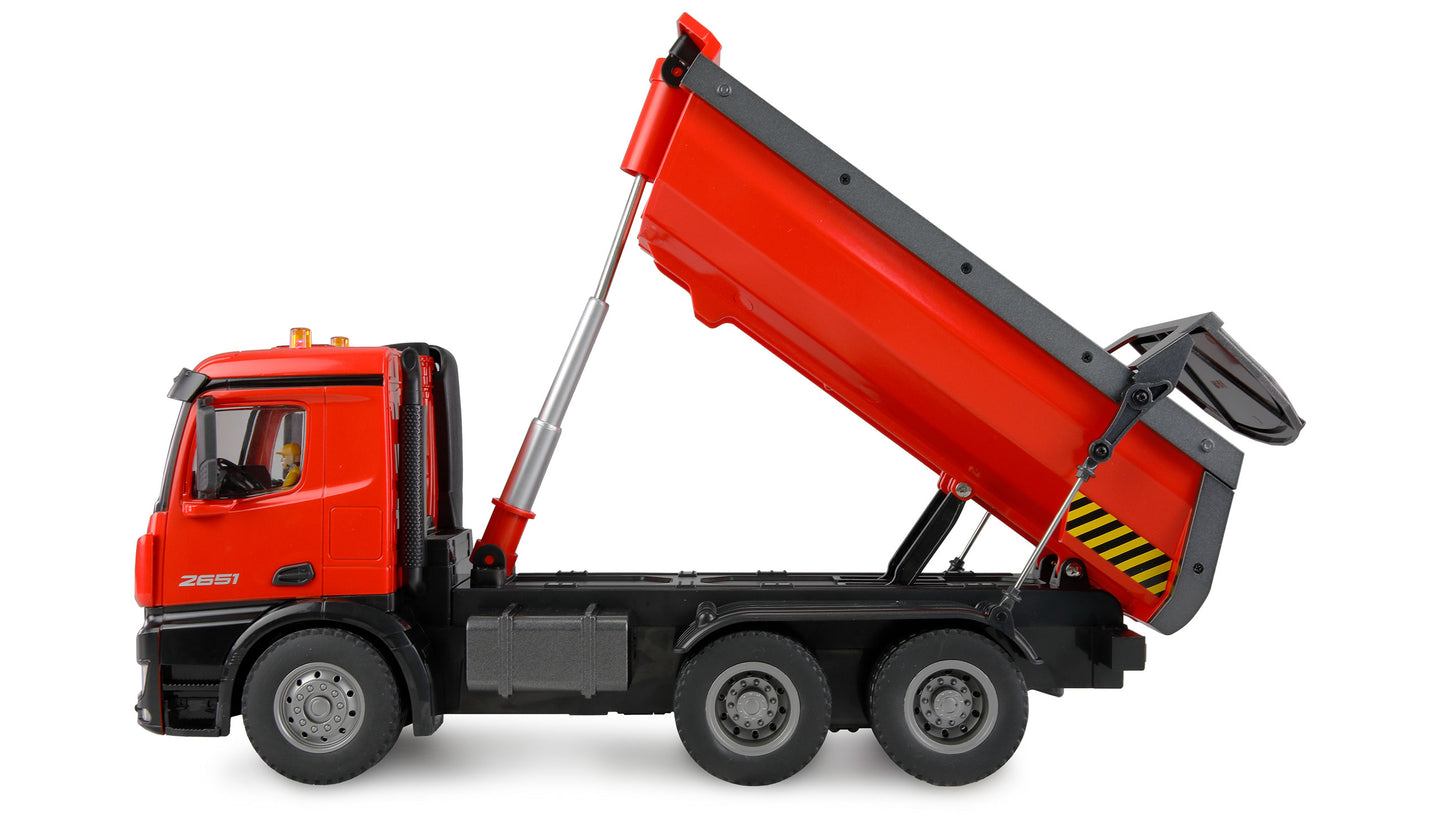 Mercedes-Benz Arocs Lizenz-Truck Kipper RTR Red