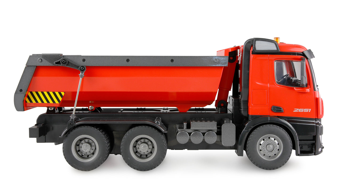Mercedes-Benz Arocs Lizenz-Truck Kipper RTR Red