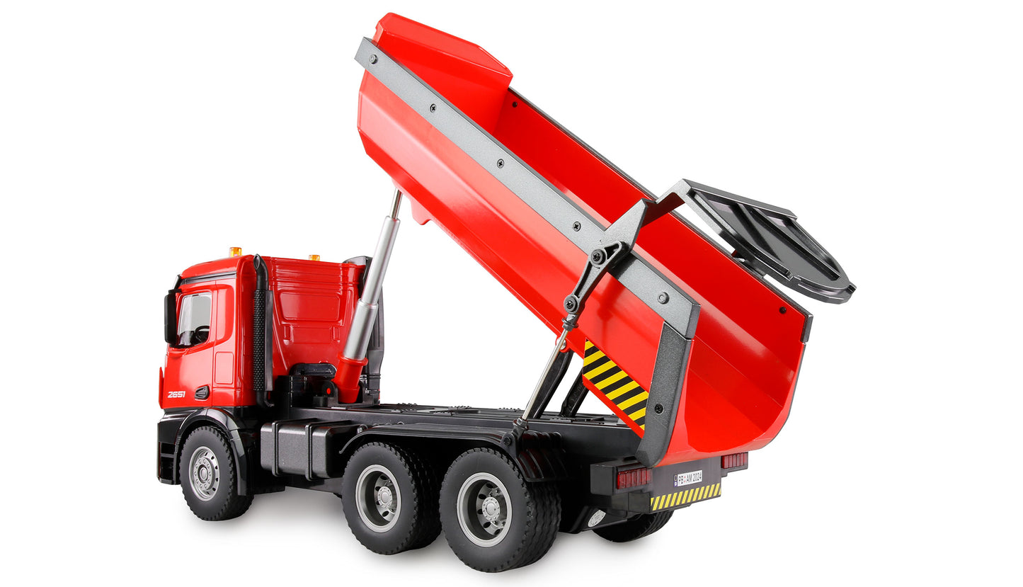 Mercedes-Benz Arocs Lizenz-Truck Kipper RTR Red