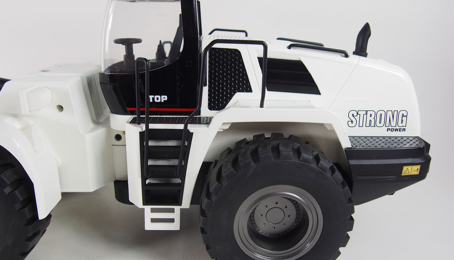 Wheel Loader G484E AE Teilmetall Licht & Sound 10-Kanal 1:14 RTR White