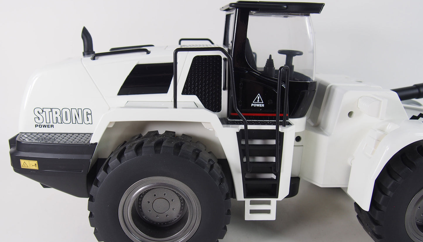 Wheel Loader G484E AE Teilmetall Licht & Sound 10-Kanal 1:14 RTR White