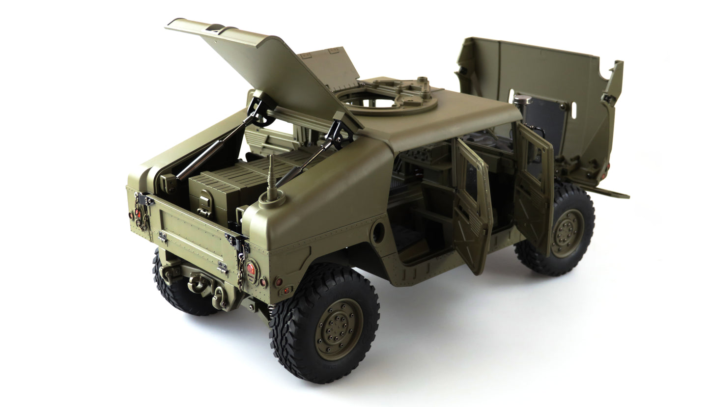 U.S. Militär Truck 4x4 1:10 RTR militärgrün