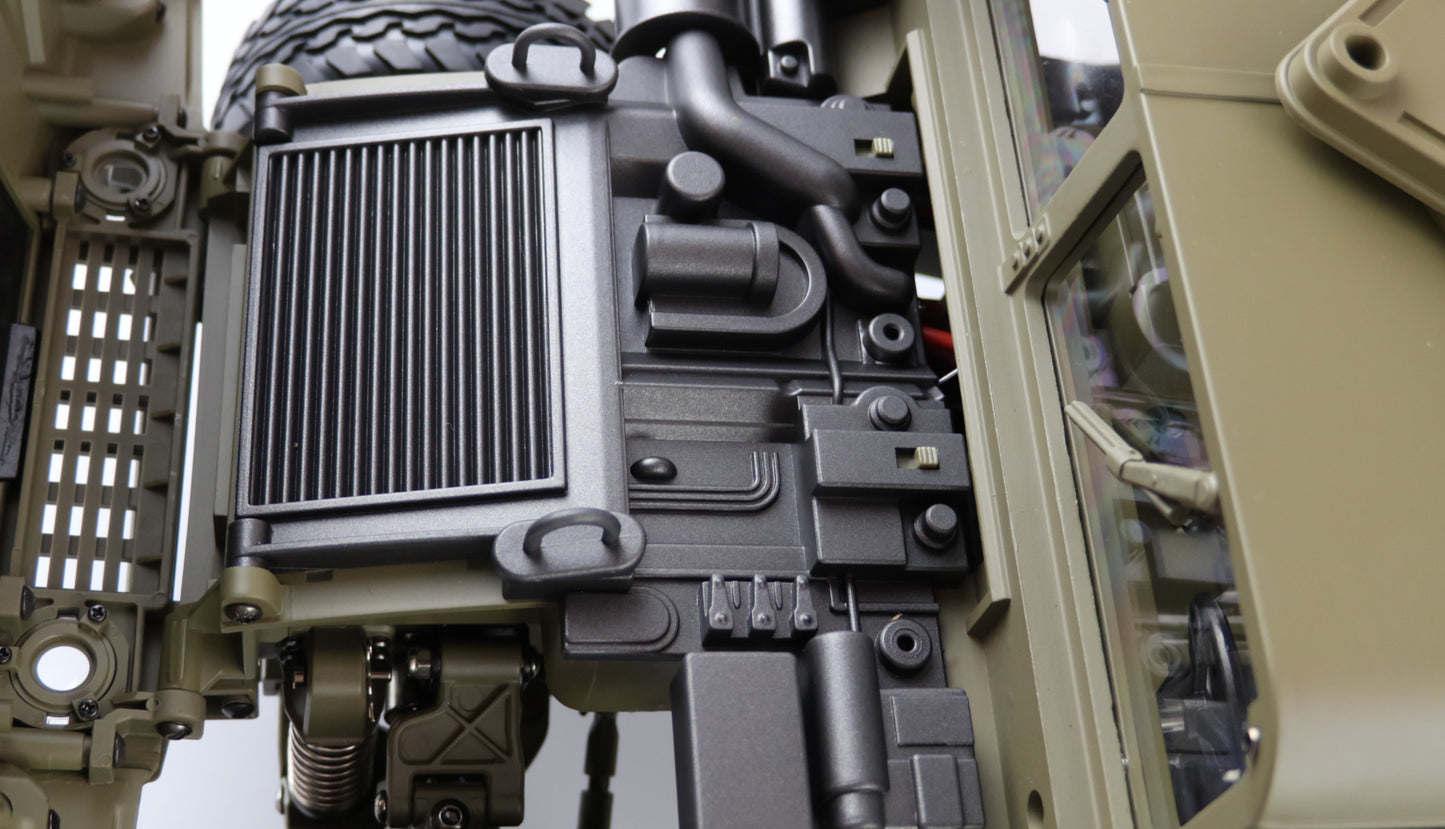 U.S. Militär Truck 4x4 1:10 RTR militärgrün