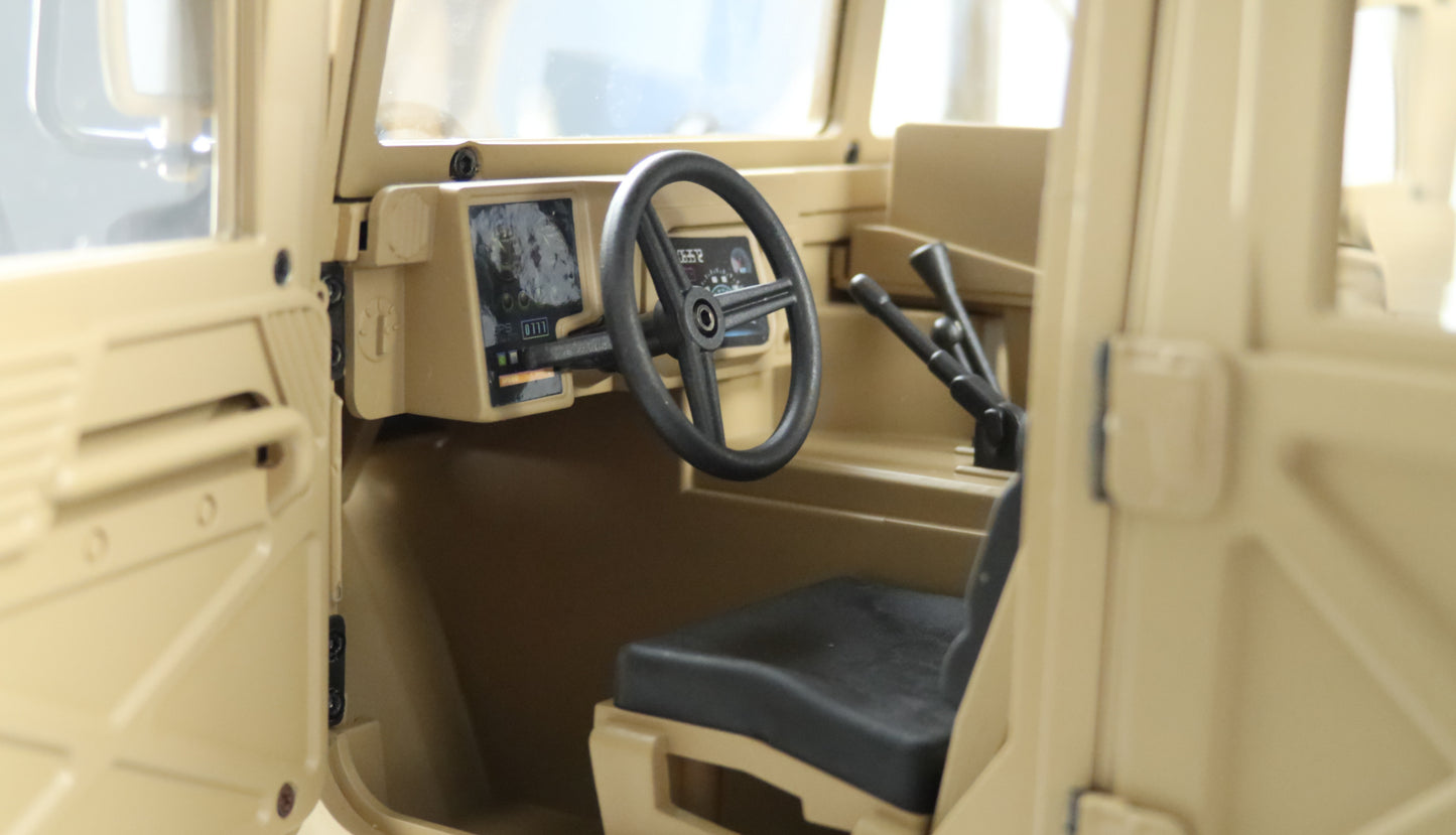U.S. Militär Truck 4x4 1:10 RTR sand