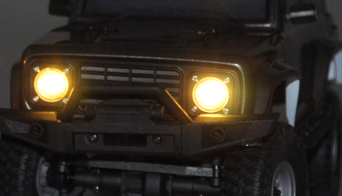 AMXRock AM18 Scale Crawler Off-Road Vehicle 1:18 RTR Gray