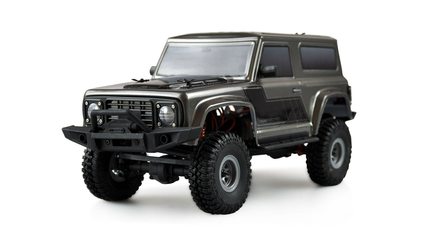 AMXRock AM18 Scale Crawler Off-Road Vehicle 1:18 RTR Gray