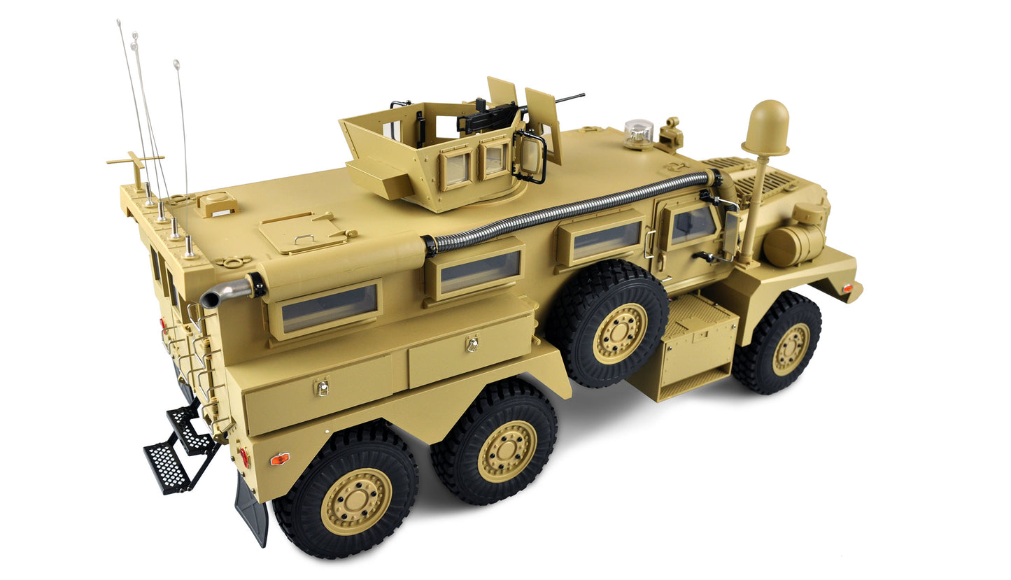 US-Militärfahrzeug MRAP 6x6 Licht, Sound & Rauch 1:12 RTR