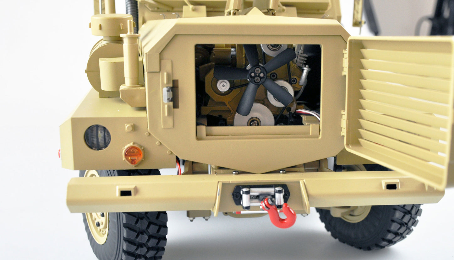 US-Militärfahrzeug MRAP 6x6 Licht, Sound & Rauch 1:12 RTR