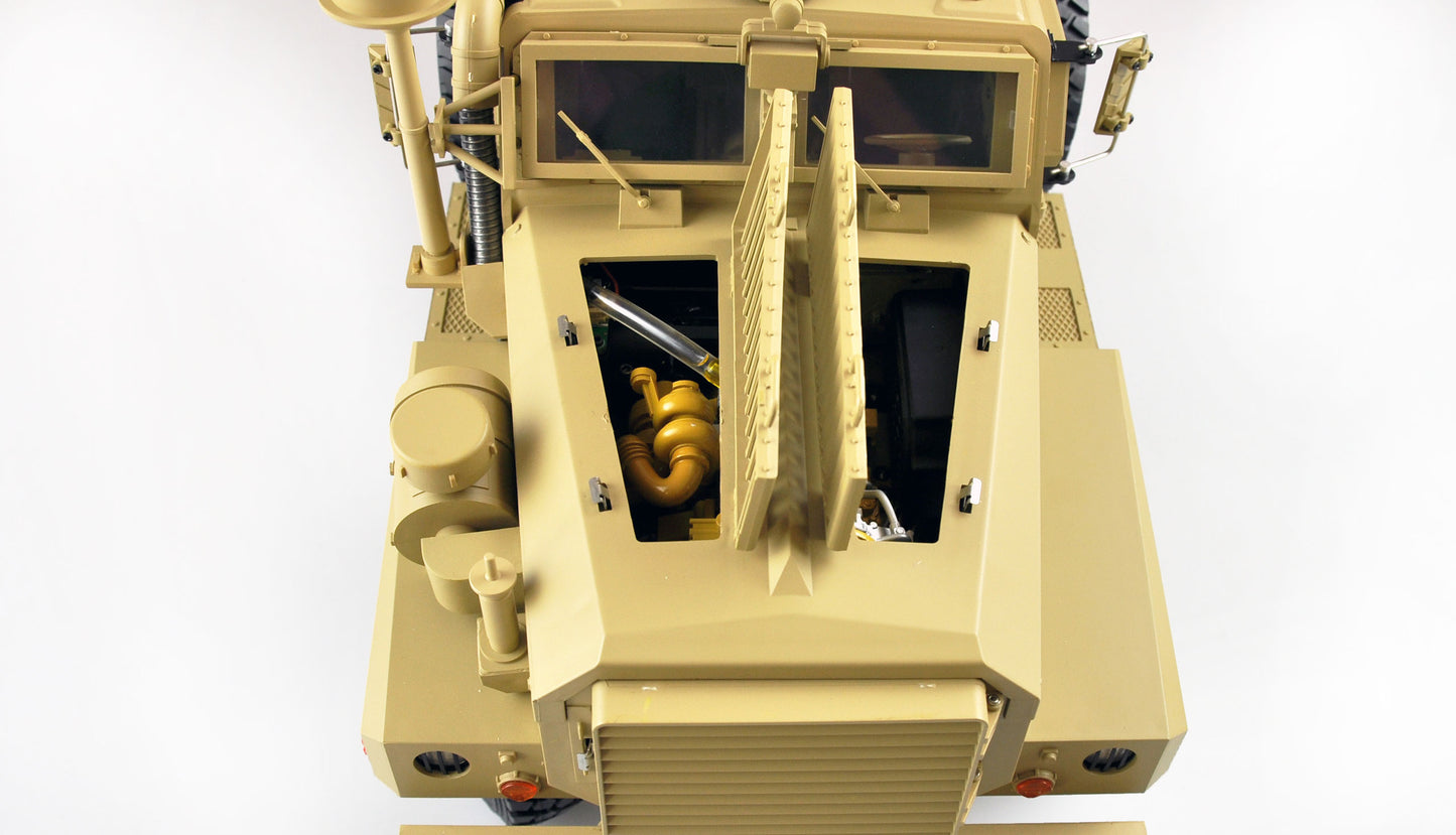 US-Militärfahrzeug MRAP 6x6 Licht, Sound & Rauch 1:12 RTR