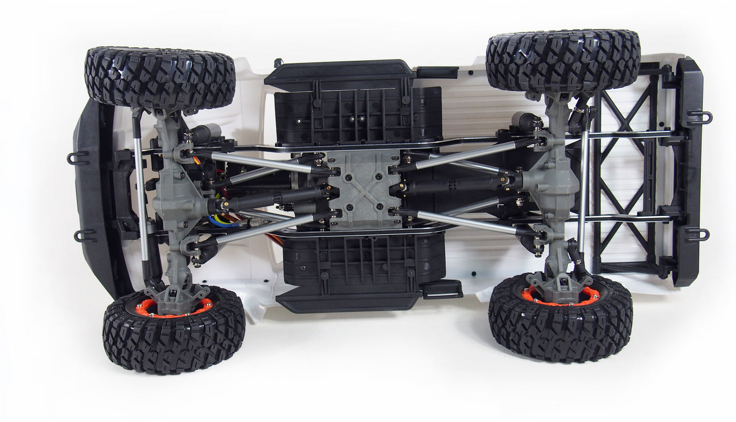 AMXRock RCX10B Scale Crawler Pick-up 1:10 RTR White