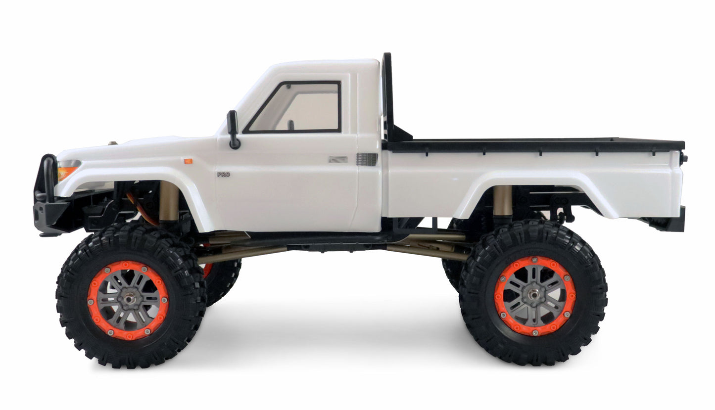 AMXRock RCX10P Scale Crawler Pick-up 1:10 RTR White