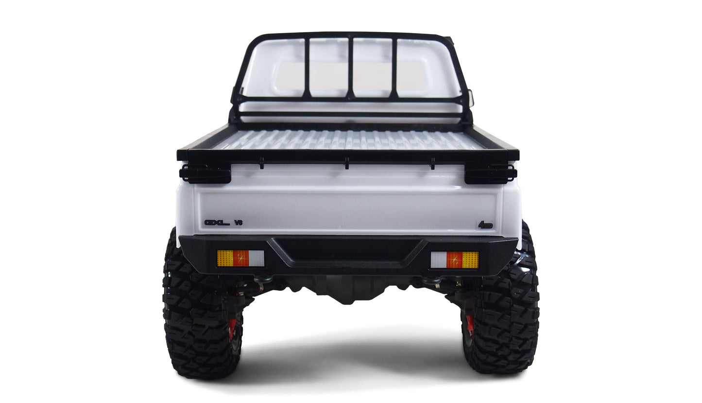 AMXRock RCX10P Scale Crawler Pick-up 1:10 RTR White