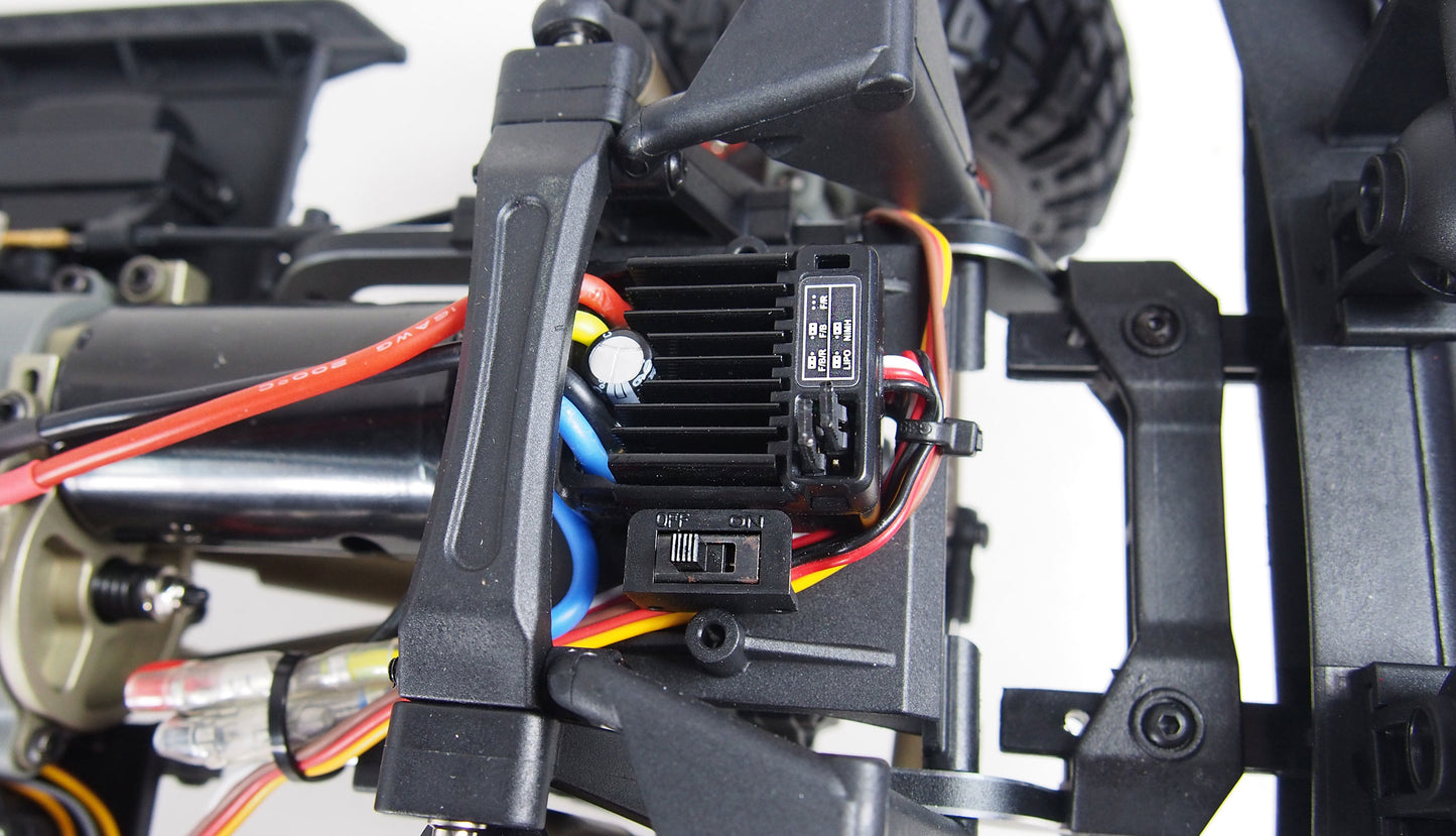 AMXRock RCX10P Scale Crawler Pick-up 1:10 RTR Gray