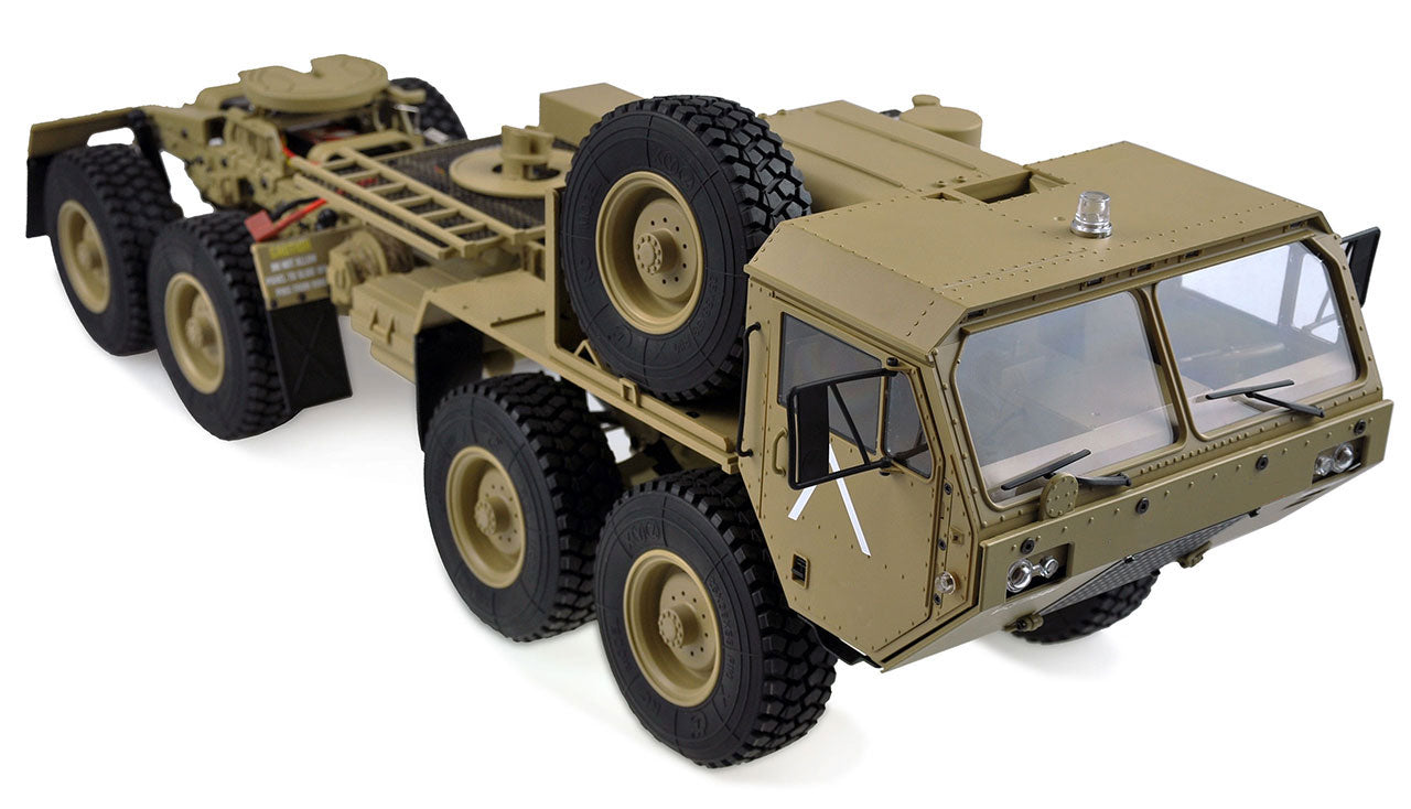 U.S. Militär Truck V2 8x8 Zugmaschine 1:12 RTR sand