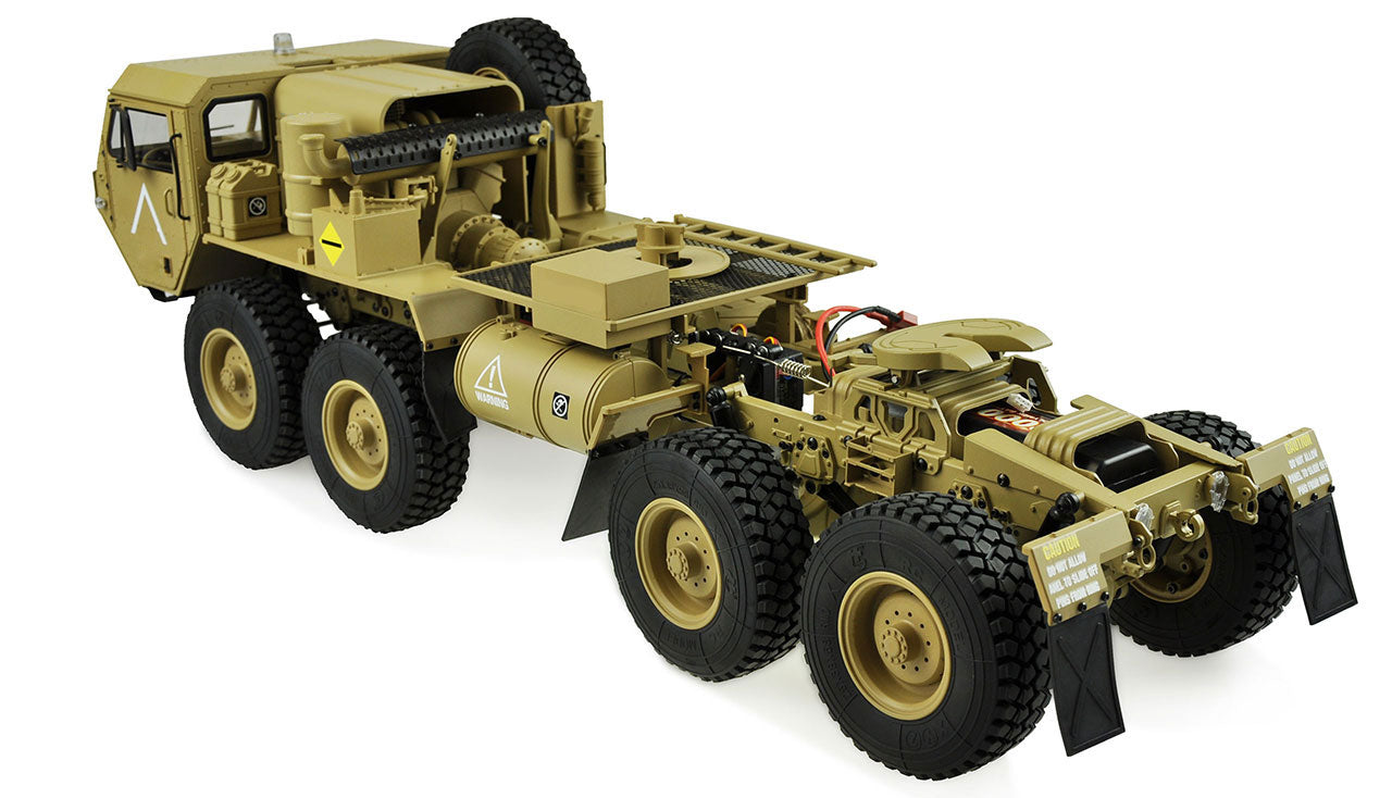 U.S. Militär Truck V2 8x8 Zugmaschine 1:12 RTR sand