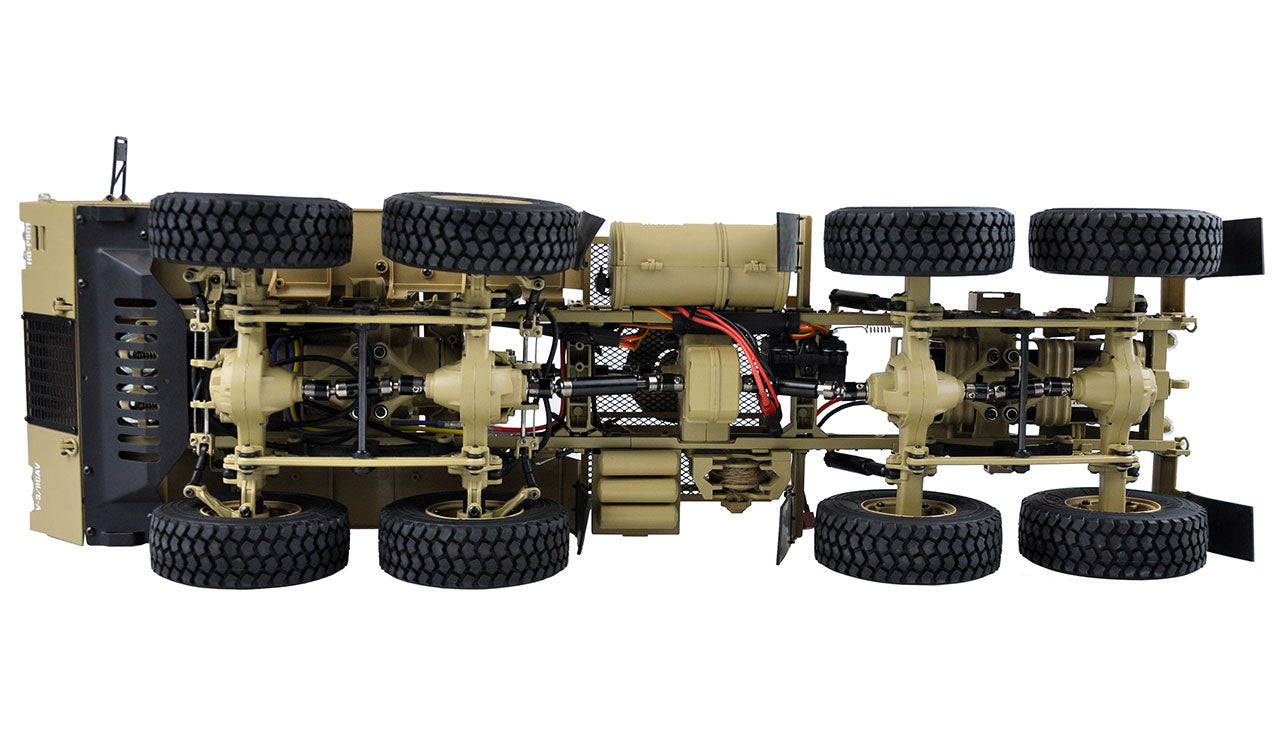 U.S. Militär Truck V2 8x8 Zugmaschine 1:12 RTR sand
