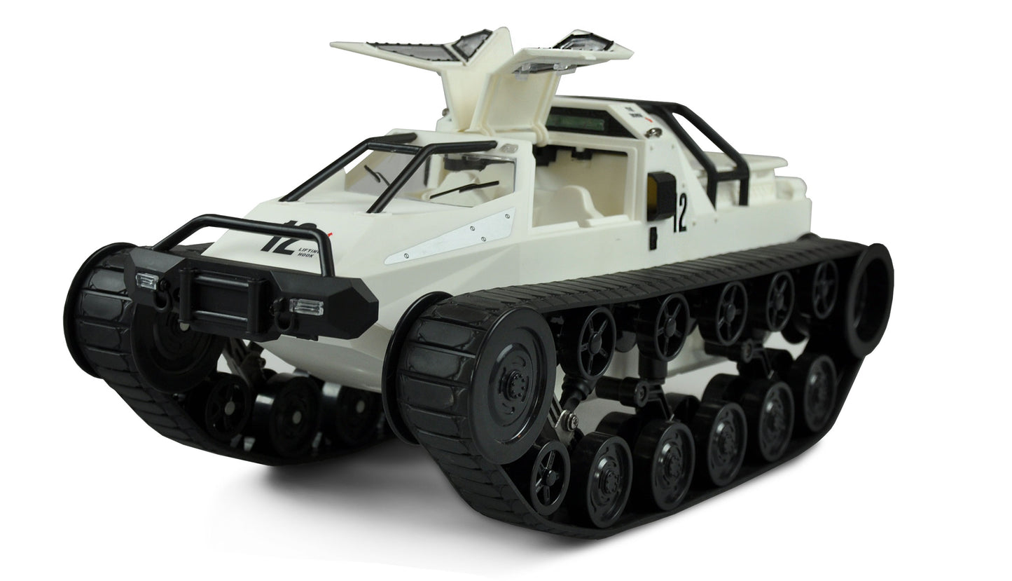 Ketten-Drift-Vehicle 1:12 RTR White